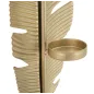 SCULTURA LIŚĆ Z PODSTAWKĄ NA ŚWIECĘ GLAM 10 10 34 cm MIN 2